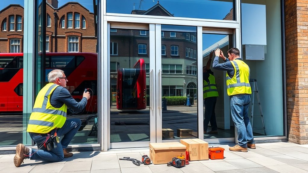 Automatic Door Installation North Finchley