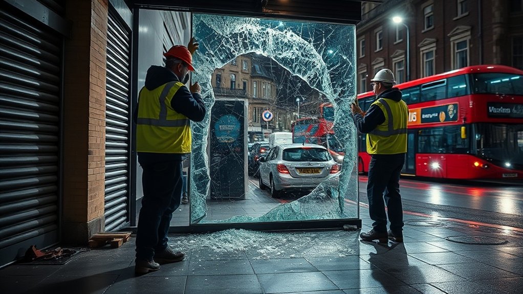 Emergency Shop Front Repair North Finchley